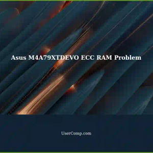 Asus M4A79XTDEVO ECC RAM Compatibility Issue