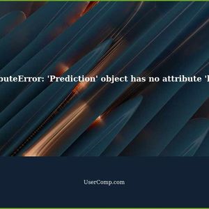 AttributeError: 'Prediction' object has no attribute 'label'