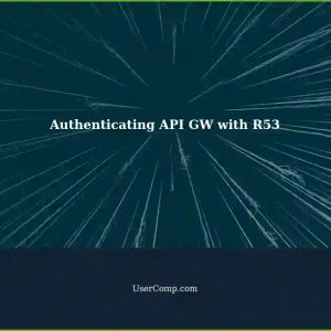 Authenticating Amazon API Gateway with Route 53