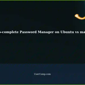 Auto-complete Password Manager: Differences Between Ubuntu and macOS