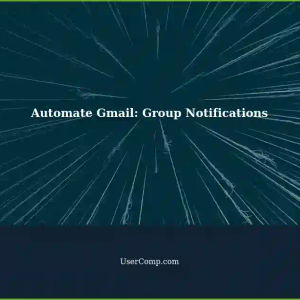 Automated Notifications: Force Gmail Conversation Grouping for Email Subjects
