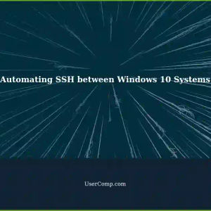 Automating SSH Connection between Two Windows 10 Systems using Open-SSH on Ubuntu in VirtualBox