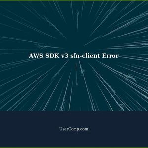AWS SDK for JavaScript v3 sfn-client Error in Step Function EventBridge Scheduler