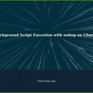 Understanding Background Script Execution using nohup on Ubuntu Server