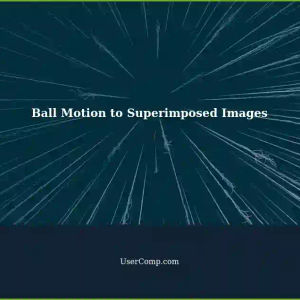 Convert Ball Motion into Superimposed Images: 'Action Shot'