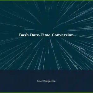 Linux Bash: Convert Date-Time Formats with Ease