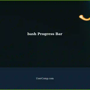 Determining Task Length: Progress Bar with bash (No New Libraries)