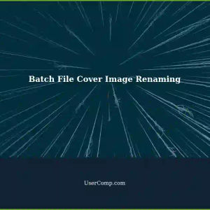 Renaming Batch File for Multiple Folder Cover Images