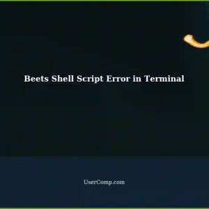 Shell Script Gives 'command not found' Error in Terminal for Beets Music Library Management