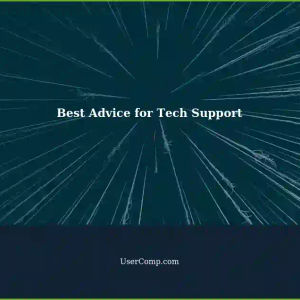 Best Advice for Tech Support: Linux, Windows, and MacOS