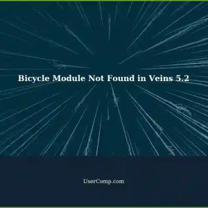 Missing Bicycle Module in Veins 5.2 Documentation