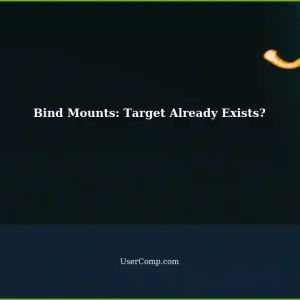 Bind Mounts: Alternatives when Target Already Exists?