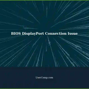 BIOS Doesn't Display DisplayPort: Connected Amazon Basics Cable Solution