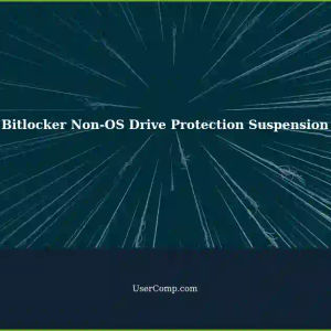 Bitlocker Automatically Suspending Protection on Non-OS Drives: When to Manually Intervene?