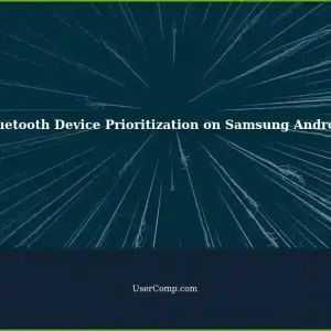 Prioritizing Bluetooth Device Connections on a Samsung Android Phone: A Sticky Situation