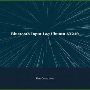 Troubleshooting Bluetooth Input Lag on Ubuntu 22.04 with AX210