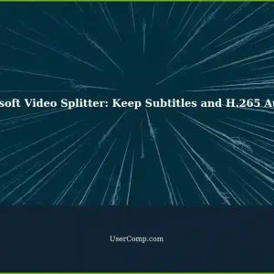 Splitting H.265/HEVC Videos with Boilsoft Video Splitter: Keep Subtitles and Audio Format