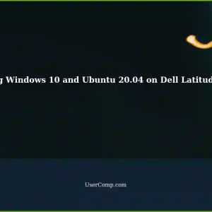 Automatically Booting Two Installed OSes (Windows 10 & Ubuntu 20.04) on a Dell Latitude 5411 Laptop