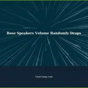 Bose Companion 2 Series III Speakers: Volume Randomly Gets Quiet (Occurring on Separate Computers)