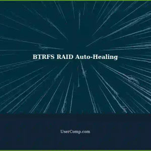 BTRFS RAID 5/6 Auto-Healing: A Comprehensive Guide