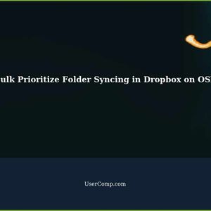 Bulk Prioritizing Folder Syncing in Dropbox on OSX: A Guide