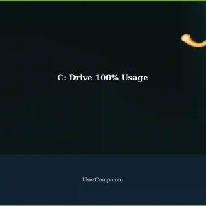 C: Drive Constantly at 100%: Troubleshooting Guide