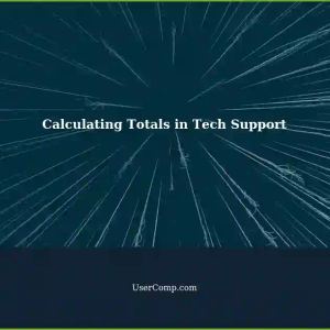 Adding Calculatable Totals to Fields Based on Total Values: A Tech Support Guide