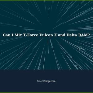 Can I Mix T-Force Vulcan Z and Delta RAM? - Tech Support Article