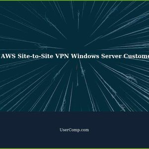 Can't Ping AWS Site-to-Site VPN Windows Server Customer Gateway: Troubleshooting Guide
