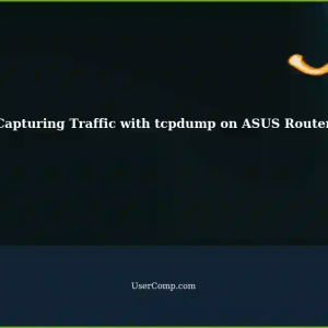 Capturing Inbound/Outbound Traffic with Two Interfaces using tcpdump on ASUS RT-AC66U Router