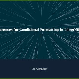 Cell references for Conditional Formatting in LibreOffice Calc using the "Formula is" condition