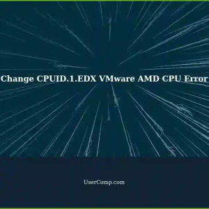 Unable to Change CPUID.1.EDX VMware AMD CPU