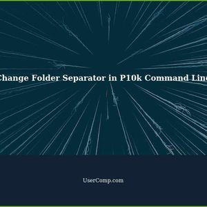 How to Change Folder Separator in P10k Command Line
