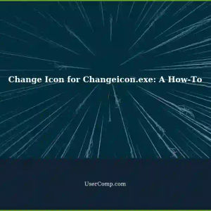 Changing the Icon for Changeicon.exe: A Step-by-Step Guide
