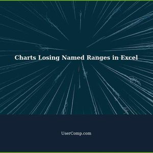 Charts Losing Named Ranges in Microsoft Excel: Am I Doing it Wrong?