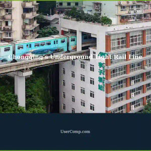 Building a Light Rail Line Inside a Residential Building in Chongqing: A Brilliant Solution to Urban Mobility Needs?