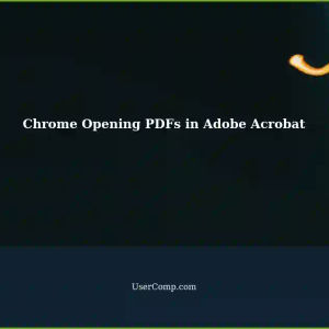 Chrome Sudden Automatic Opening of PDF Files in Adobe Acrobat