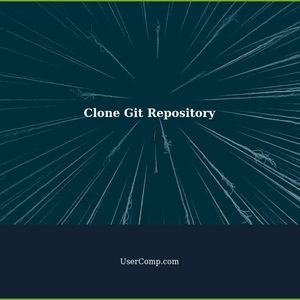 Steps to Clone a Git Repository and Pull Latest Code on Local Machine Using CMD