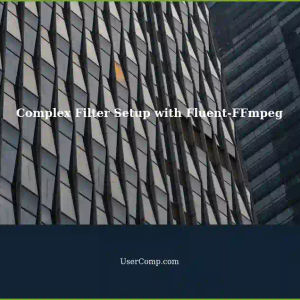 Setting up complex filters, zoom, pan, Xfade with FFmpeg using Fluent-FFmpeg