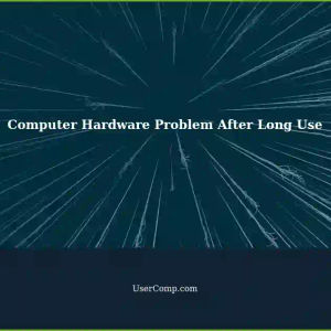 Troubleshooting Computer Issues: Potential Hardware Problem After Years of Use