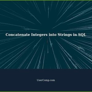 Concatenating Integers into Strings in SQL without Precision Loss