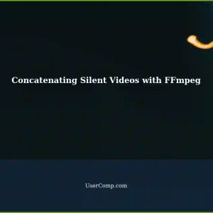 Concatenating Videos with Silent Audio using FFmpeg: A Comprehensive Guide