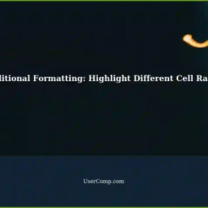 Setting Up Conditional Formatting to Highlight Different Cells: A Step-by-Step Guide