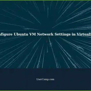 Define Network Settings Inside Ubuntu Virtual Machine in VirtualBox