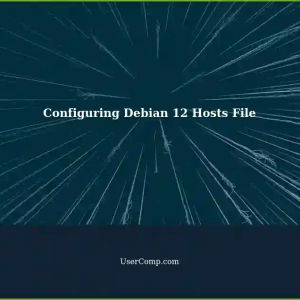 Configuring /etc/hosts on Debian 12: Proper Way to Set Hostname with IP Addresses