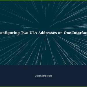 Configuring Two ULA Addresses on One Interface: A Guide to IPv6 Networking in Linux
