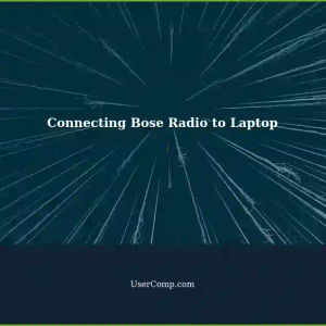 Connecting Bose Wave Radio/CD Players to Laptops: An Alternative to Buying Speakers