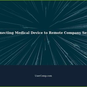 Connecting a Medical Device in the Clinic to a Remote Company Server with Static IP
