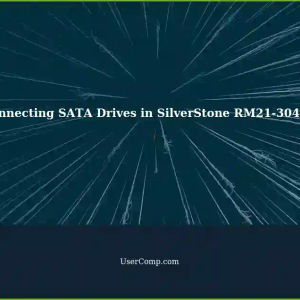 Connecting SATA Drives in a Hot-Swap Bay of SilverStone Technology RM21-3042U