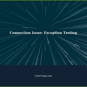 Connection Issue: Exception Testing vs SOAP vs .NET